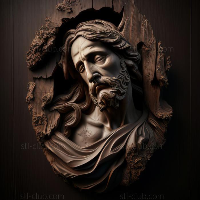 3D model st jesus (STL)